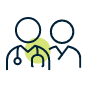 Icon of veterinary staff.