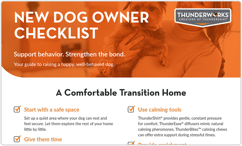 New Dog Owner Checklist